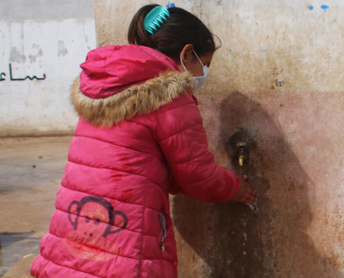 Karma*, 9 washing her hands. Image credit: GMU