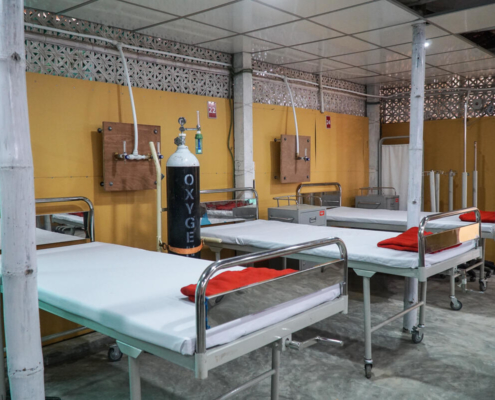 A COVID-19 isolation and treatment center in Cox's Bazar, Bangladesh (Sonali Chakma / Save the Children)